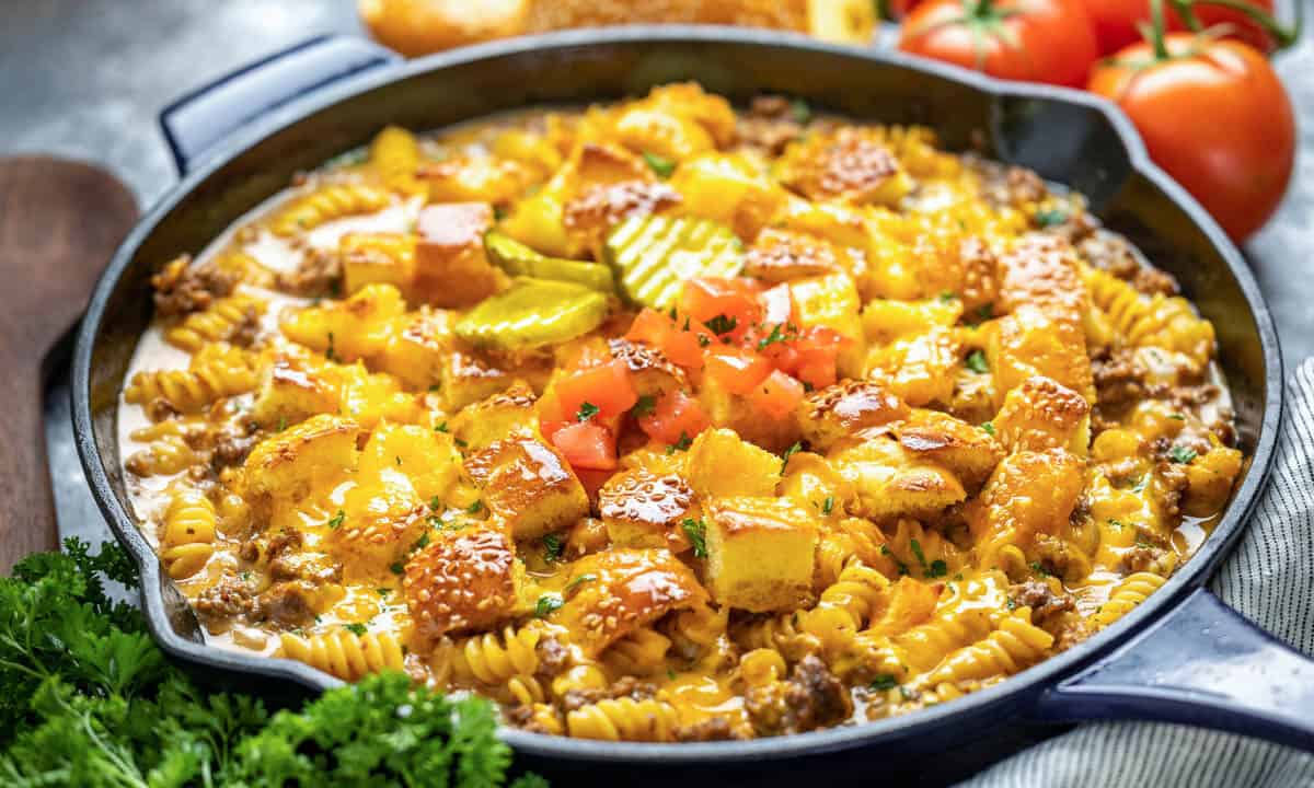 Cheeseburger Casserole 7 1200x720