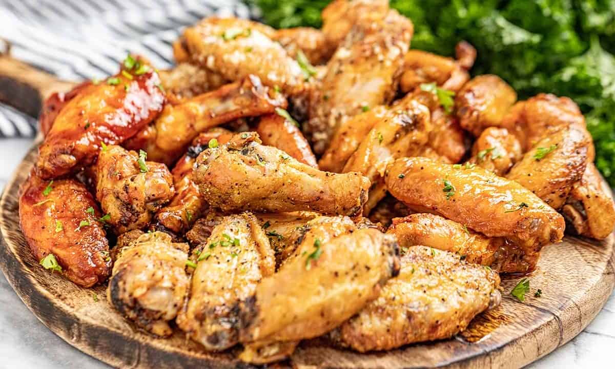 Crispy Oven Baked Chicken Wings 2 1200x720