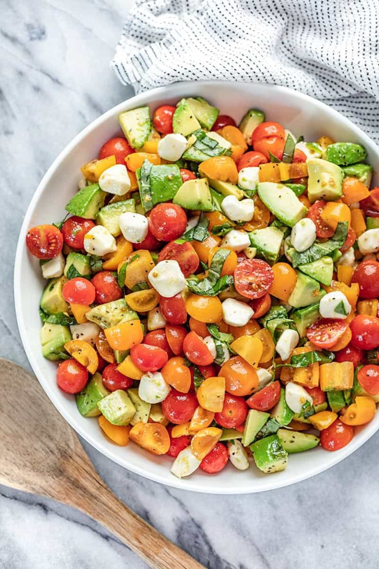Caprese Avocado Salad 3