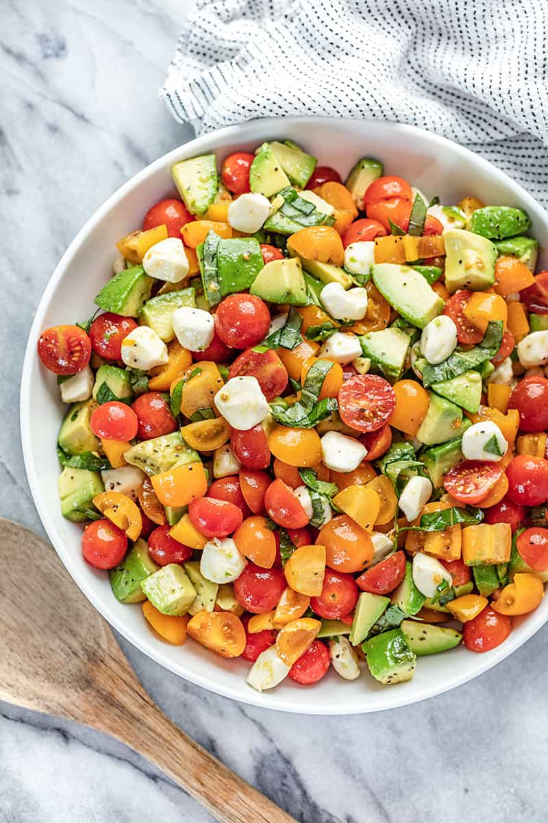 Caprese Avocado Salad 3
