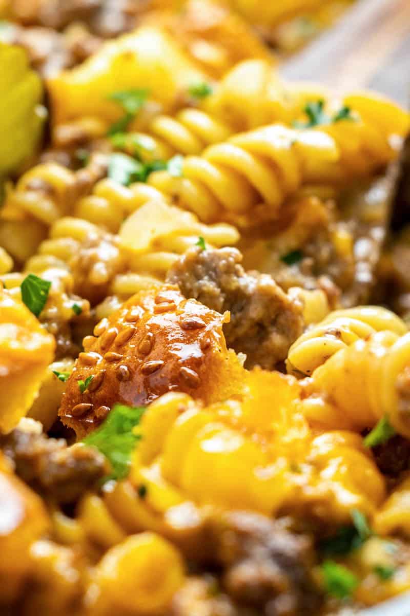 Cheeseburger Casserole 4
