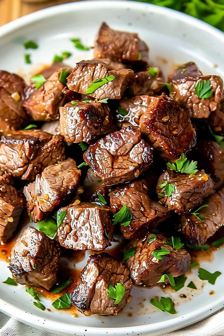 Juicy Garlic Butter Steak Bites In Just 20 Minutes